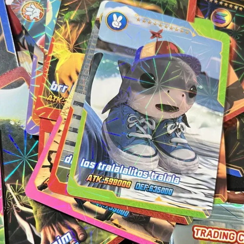 Brainrot cards like new, collection of 44 pieces