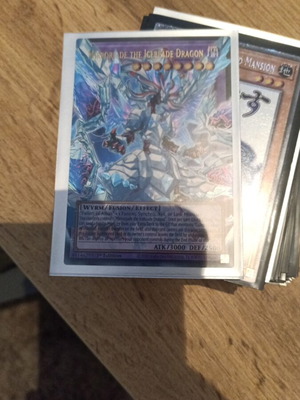 Mirrorjade the Iceblade Dragon Yu-Gi-Oh! card mint condition