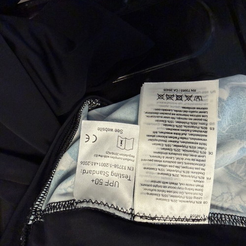 Helly Hansen one-piece rashguard swimsuit size L, new with UPF 50+