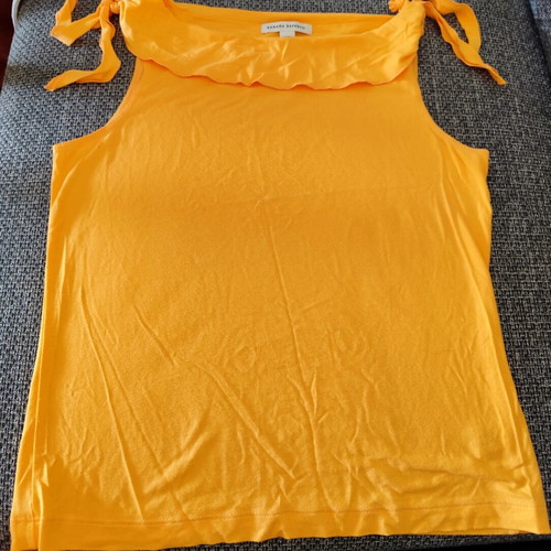 Banana Republic sleeveless top small, like new, orange