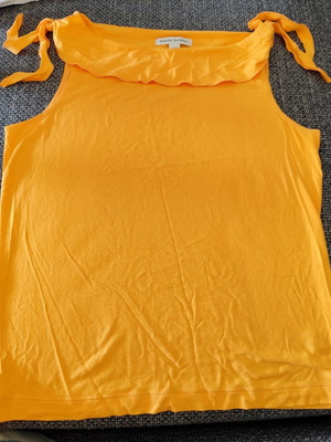 Banana Republic sleeveless top small, like new, orange