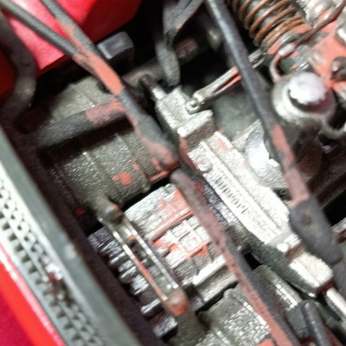 Ferrari F50 Shell Maisto μεταχειρισμένο μεταλλικό μοντέλο κλίμακας 1/18