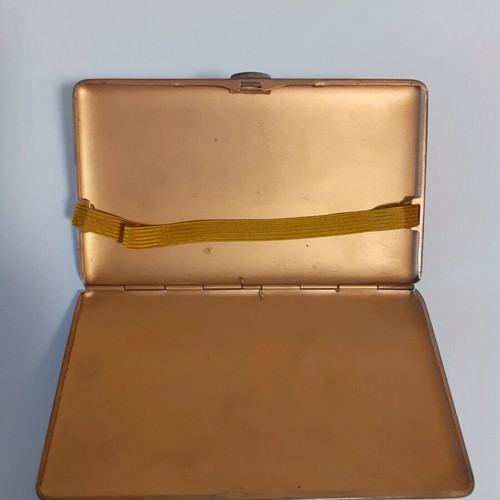 Metal tobacco case old like new