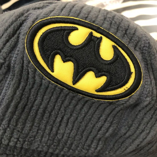 Batman hat new with Batman logo, grey
