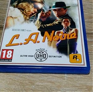 L.A Noire δίσκος για PlayStation 4