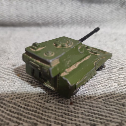 Lesney military vehicle used, collectible 1976 Rolamatics 6 cm