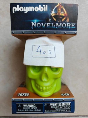 Playmobil 70752 Novelmore 4th Skeleton with Round Shield and Red Scorpion new