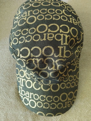 Jockey Roccobarocco gray with gold logo, size medium, like new