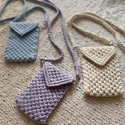 Handmade phone bag made to order