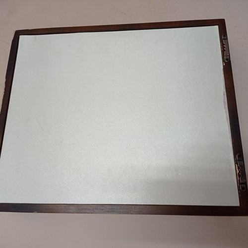 Frames box for wedding crowns used, silver with rhinestones