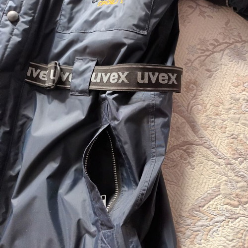 Uvex motorcycle jacket men's winter like new, waterproof, size Medium-Large