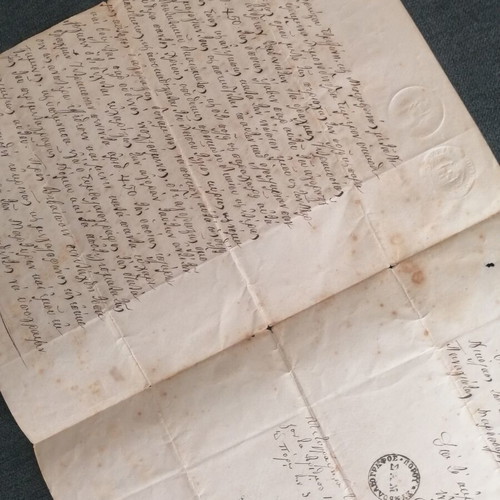 Poros 1866 document used, lemon tree sale