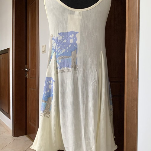 Viscose dress new, A-line, size M 38 10