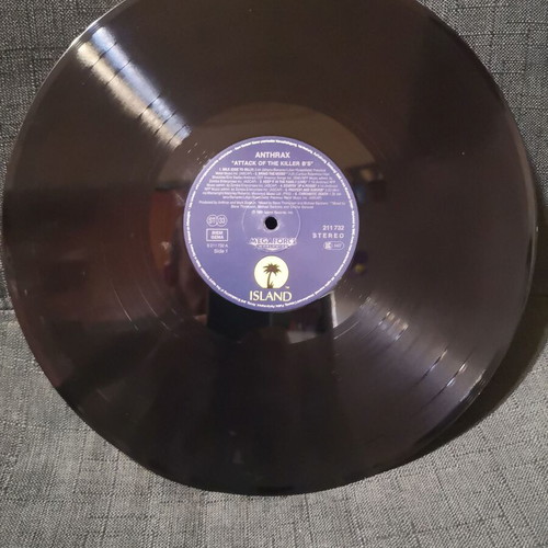 Anthrax Attack of the killer B's LP μεταχειρισμένο, metal