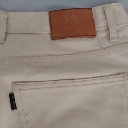 Soso Brothers Ecru Jeans size 34 like new