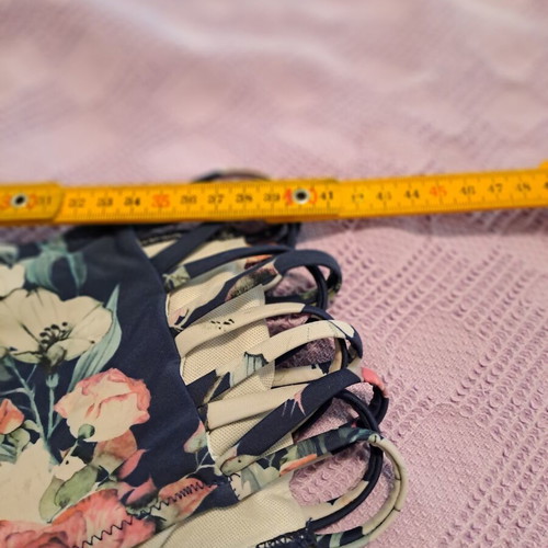Power 2 The Flower bikini slip, blue multicolor, XXL