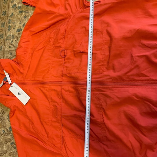 Stella McCartney women's windbreaker large new orange
