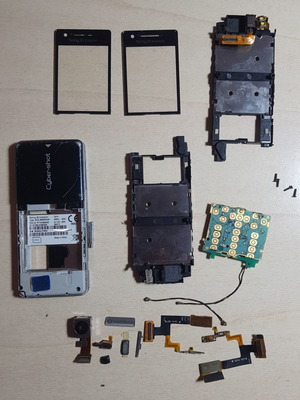 Sony Ericsson C510 parts used