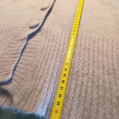 Italian cardigan like new with 40% angora XS/S purple