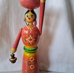 Wooden dolls used from Egypt