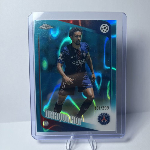 Marquinhos 2025-26 Topps Chrome UEFA Club Competitions Teal #92