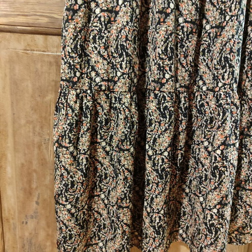 Fullah Sugah dress printed like new with golden thread