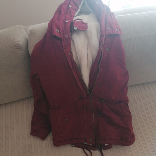 Women's jacket, red, size S
