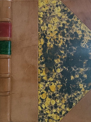 Leather-bound volume Wuthering Heights used, Emily Brontë