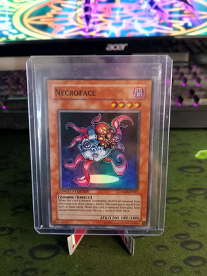 Necroface CRMS-ENS1 Yu-Gi-Oh! card like new, limited edition