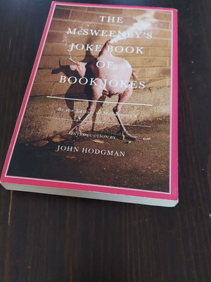 The McSweeney's Joke Book of Book Jokes paperback