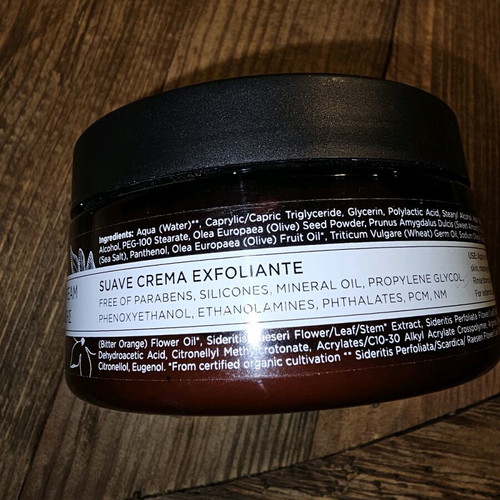 Apivita gentle exfoliating cream 200ml with jasmine scent new
