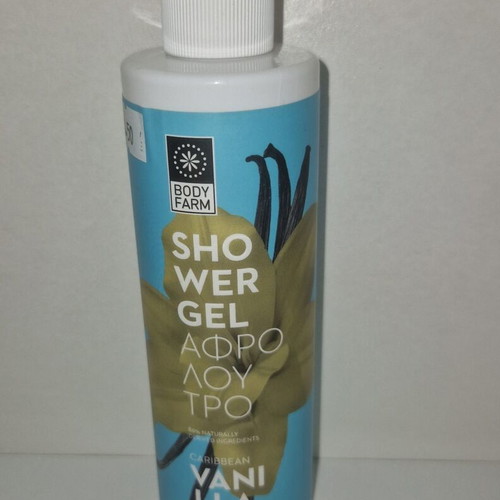 Shower gel new Caribbean vanilla
