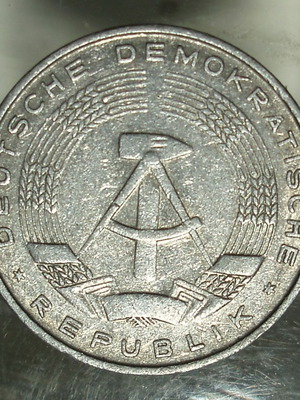 10 Pfennig 1971 German Democratic Republic used