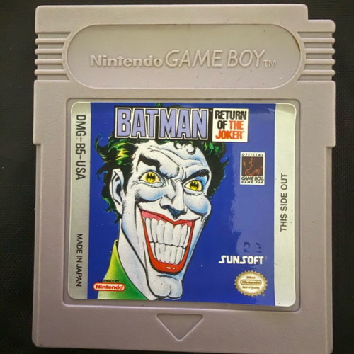 Nintendo Game Boy Batman: Return of the Joker касета употребявана