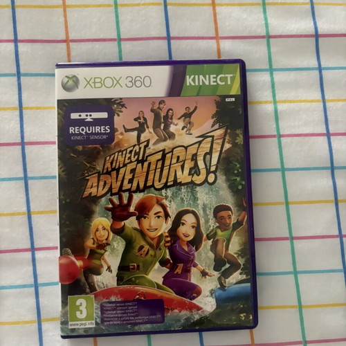 Kinect Adventures Xbox 360 game like new with manual and case