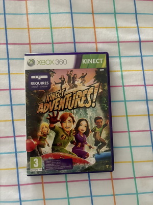 Kinect Adventures Xbox 360 game like new with manual and case