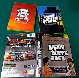 Xbox Grand theft auto double pack pal