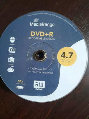 DVD+R κενά, πακέτο 46, σαν καινούργια