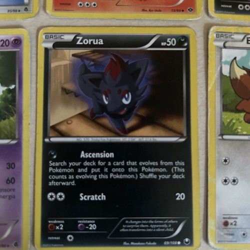 Pokemon cards used, set of 8