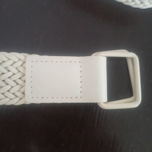 Women's belts used, pack of 3, size 80, black and white