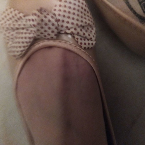 Dexim ballet flats used, size 36, beige