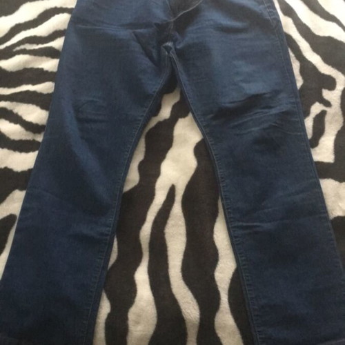 Men's denim pants like new, blue, sizes XXL and 3XL