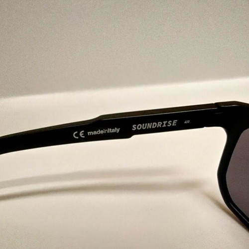 Rudy Project Soundrise polarized sunglasses, black frame and lenses