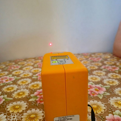 PLS5 Laser Level like new with original case and mount