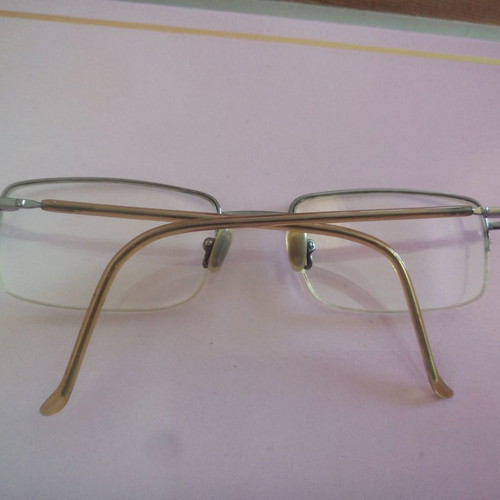 Metal glasses frame in bronze color like new