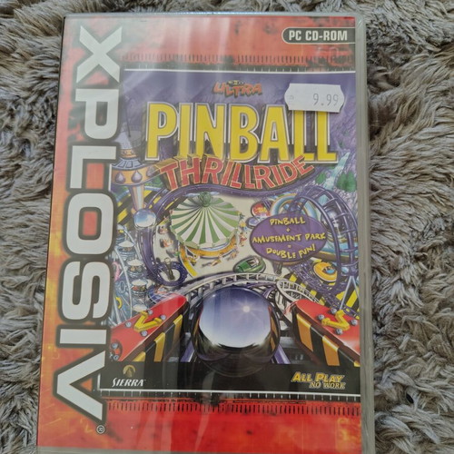 3-D Ultra Pinball Thrillride PC game new