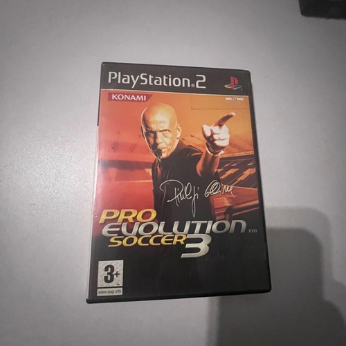Pro Evolution Soccer 3 and ISS3 used, case and manual bundle