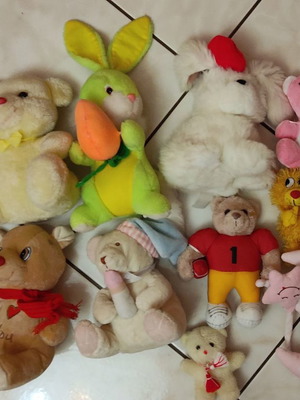 Λούτρινα μεταχειρισμένα, πακέτο 14 κουκλάκια