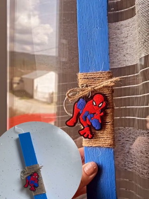 Spider-Man candle new