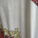 Boho style dress used, paisley pattern, fits XL-XXL